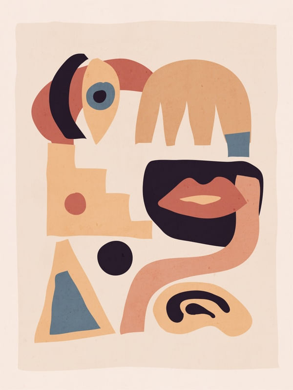 ABSTRACT SHAPES MODERN ART 16