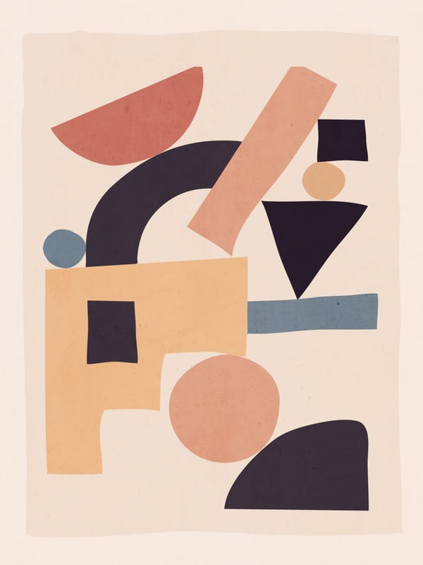 ABSTRACT SHAPES MODERN ART 15