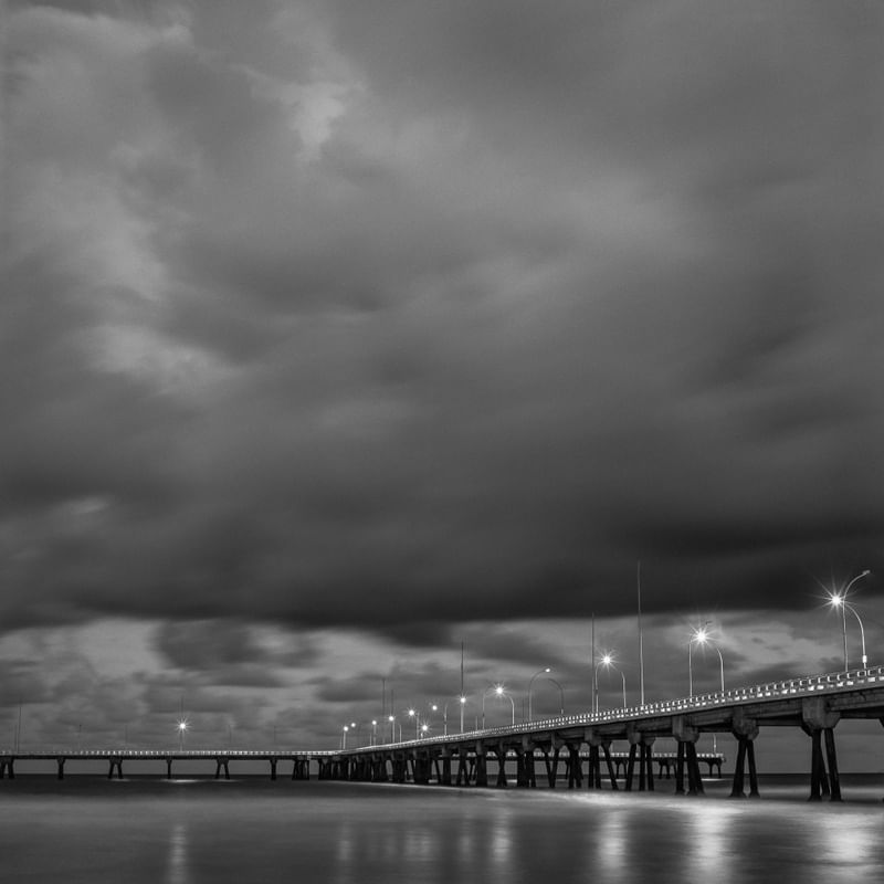 PIER - PRETO E BRANCO - ANALÓGICO