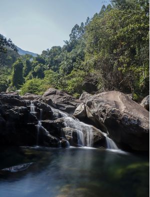 QUEDA D'ÁGUA EM LONGA EXPOSIÇÃO NO CAPARAÓ