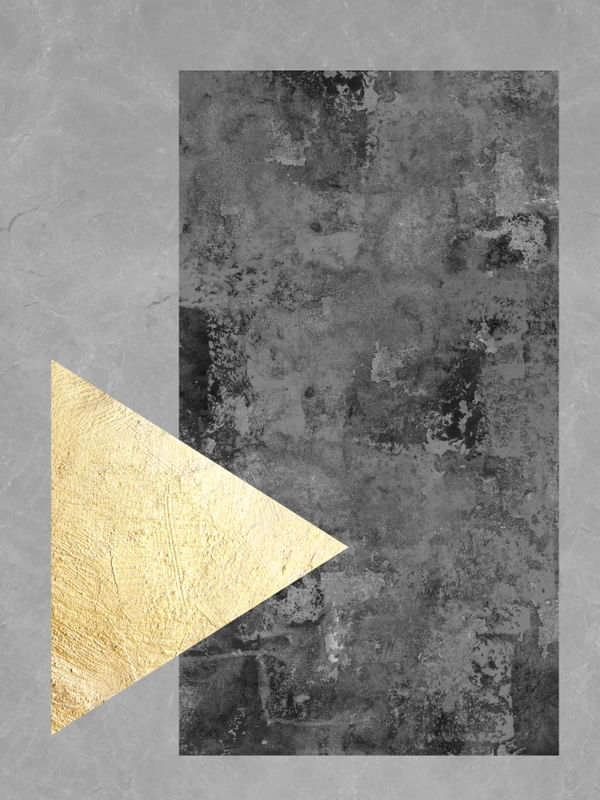 GRAY AND GOLD XIV