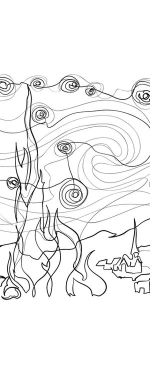 THE STARRY LINE | PANORÂMICO VERTICAL