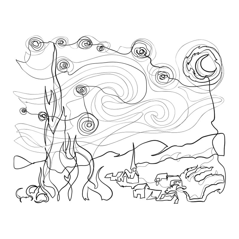 THE STARRY LINE | QUADRADO