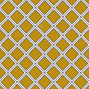 LOSANGOS DOURADO E BRANCO
