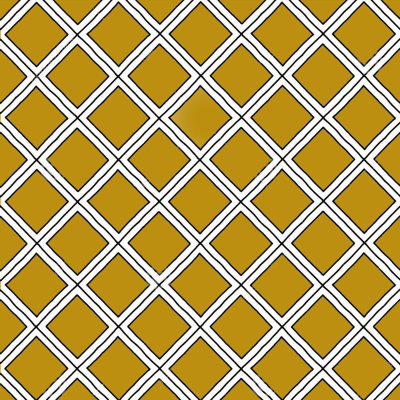 LOSANGOS DOURADO E BRANCO