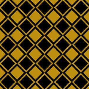 LOSANGO PRETO E DOURADO