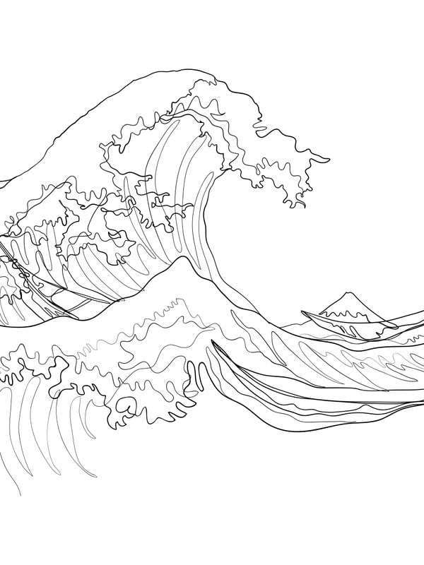 THE GREAT LINE OFF KANAGAWA | RETRATO