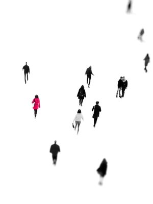 NY WOMAN III - PINK