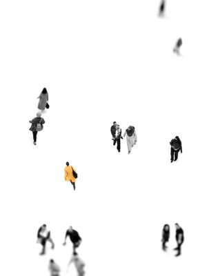 NY WOMAN IV - YELLOW