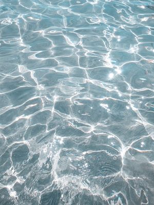 CRYSTAL CLEAR BLUE SEA WATER IN GREECE