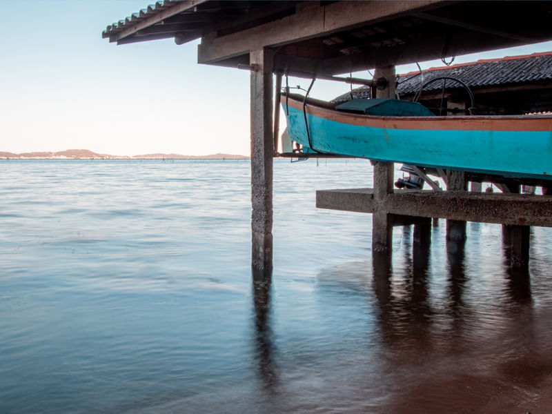 CANOA NO TRAPICHE