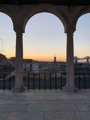O PÔR DO SOL EM COIMBRA
