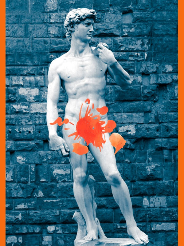 BLUE STATUE