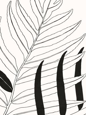 LINE ART - LEAVES 01