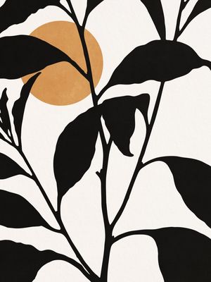 BOTANICAL ART - LEAVES 05