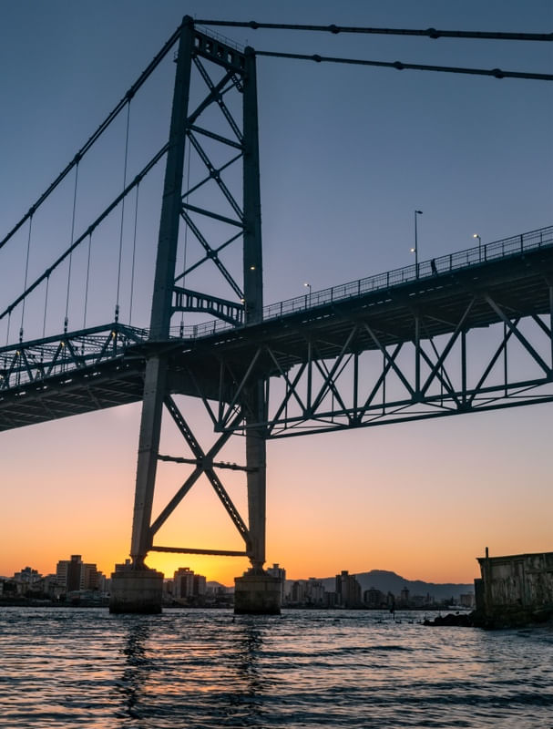 DÍPTICO PÔR DO SOL PONTE HERCÍLIO LUZ II