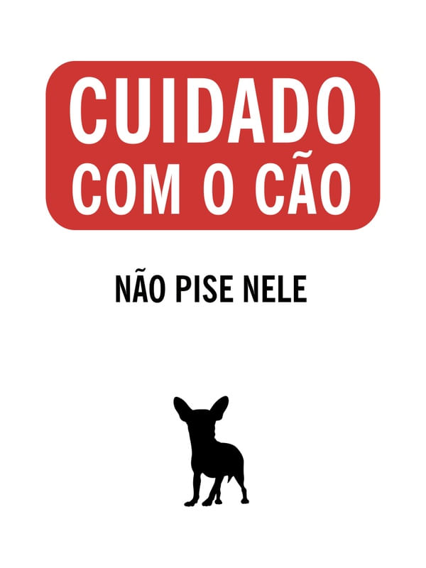 CUIDADO CÃO