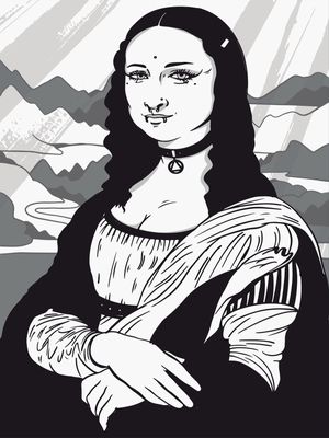 GOTHIC MONA LISA