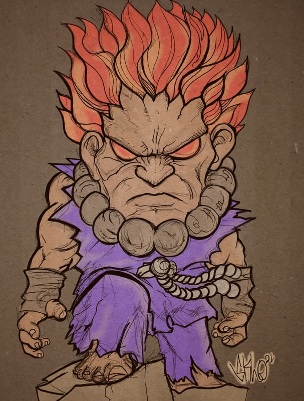 AKUMA CHIBI POR SKLO