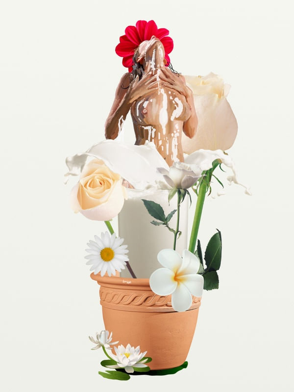 COPO DE LEITE ENTRE FLORES I (BODIES #077)