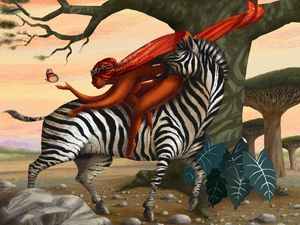 ZEBRA LADY