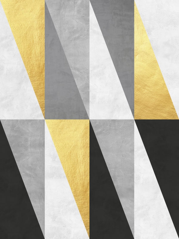 GEOMETRIC GOLD V