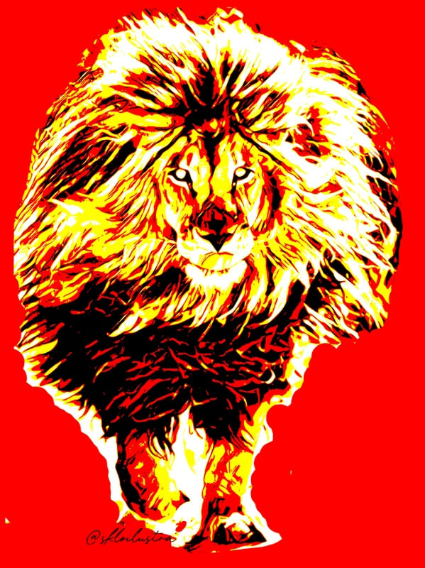 THE FIRE LION