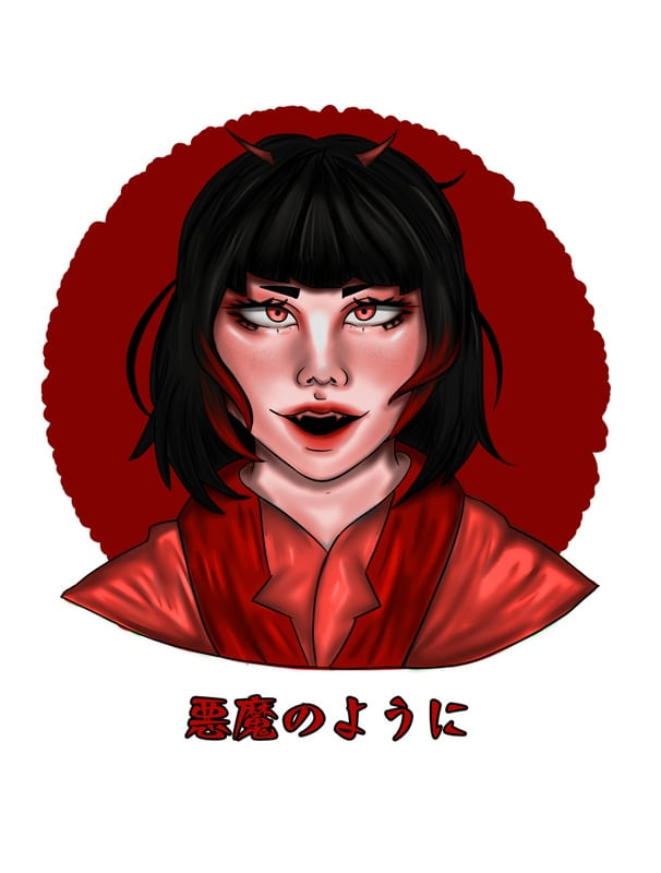 JAPANESE DEMON GIRL (GAROTA JAPONESA)
