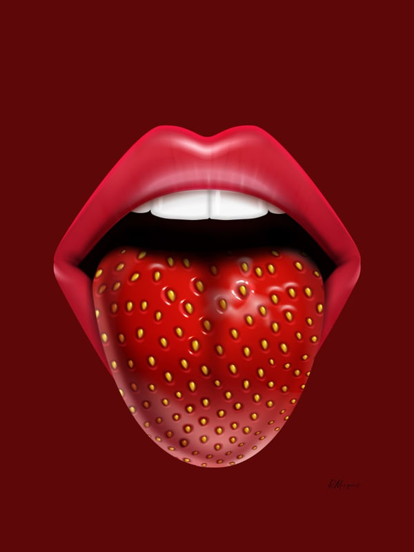 STRAMBERRY MOUTH - RED