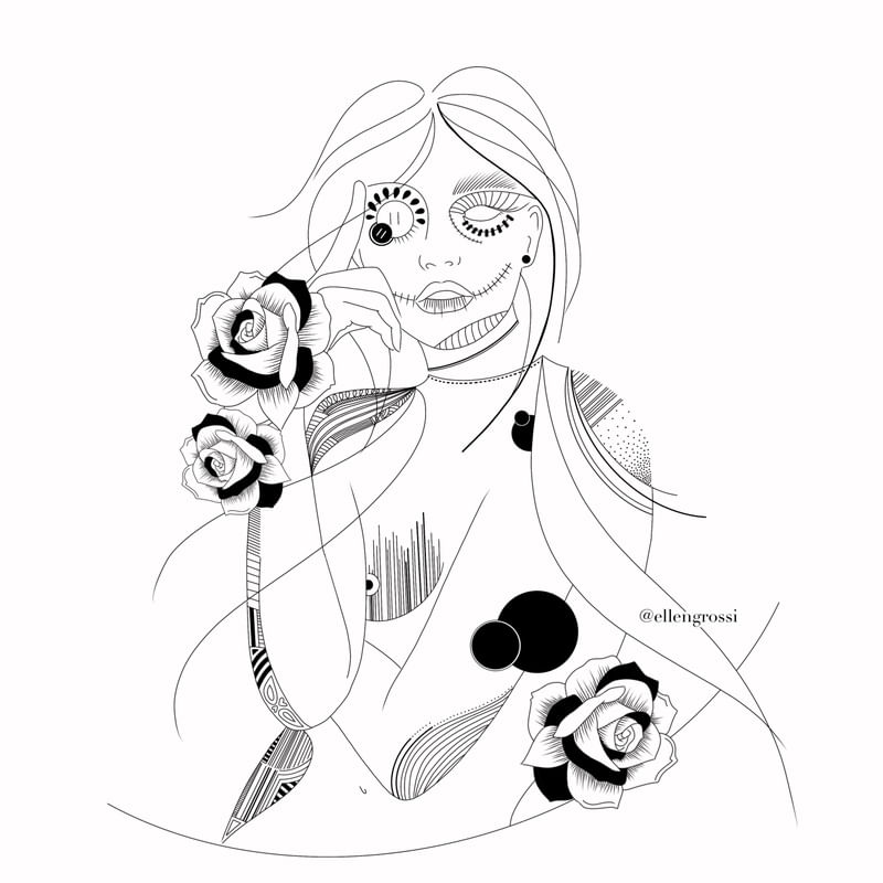 MENINA DA ROSEIRA