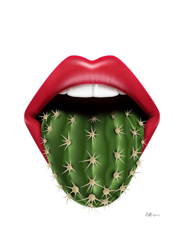 CACTO MOUTH - WHITE