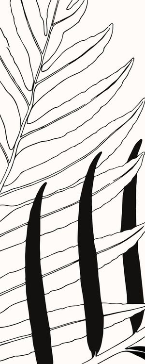 LINE ART - LEAVES 03