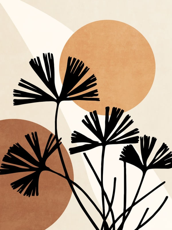 ORGANIC AND GEOMETRIC SHAPES - TERRACOTTA 3