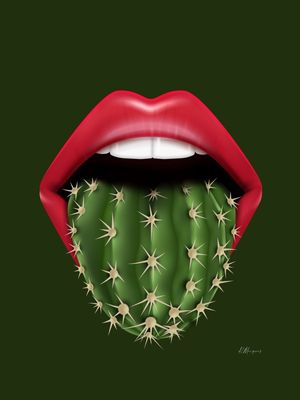 CACTO MOUTH - GREEN