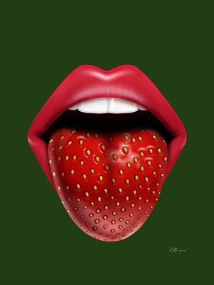 STRAMBERRY MOUTH - GREEN