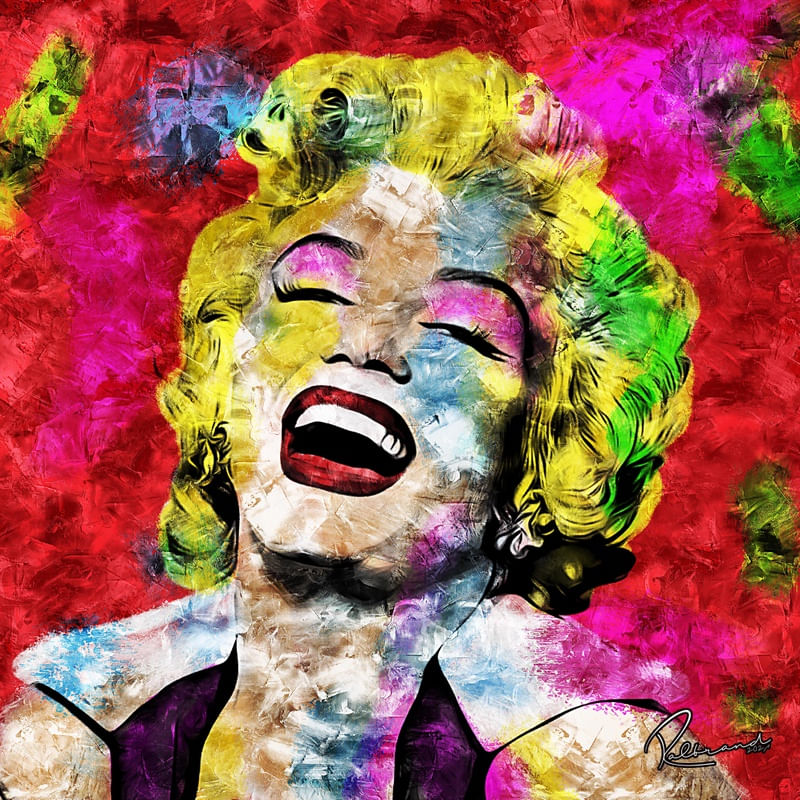 MARILYN MONROE RED