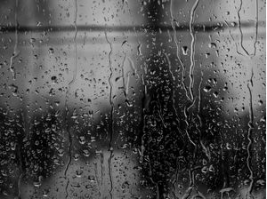 PINGOS DE CHUVA NA JANELA