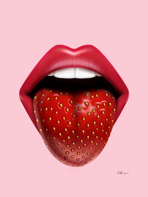 STRAMBERRY MOUTH - PINK