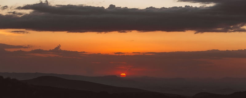 PÔR DO SOL MINEIRO PANORAMICO