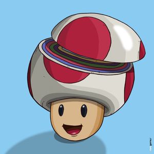 TOAD SUPER MARIO