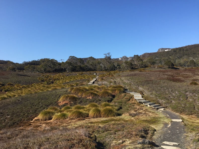 APENAS UM CAMINHO, CRADLE MOUNTAIN, TASMANIA, AUSTRÁLIA