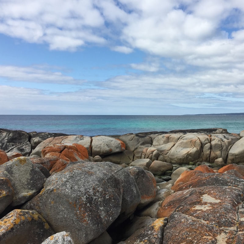 BAY OF FIRES, TASMANIA, AUSTRÁLIA