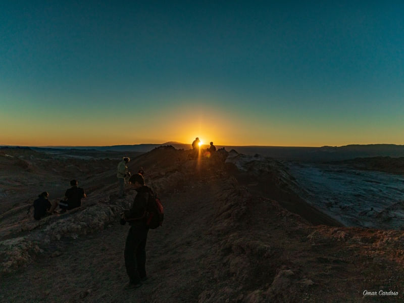 ANOITECENDO NO DESERTO DE ATACAMA