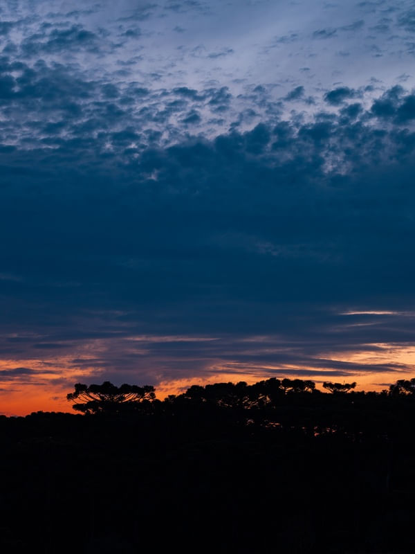 PÔR DO SOL NO PARQUE NACIONAL DE APARADOS DA SERRA LL