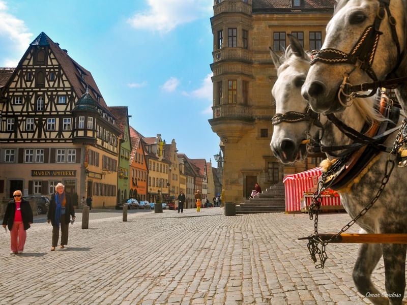 PRAÇA DO MERCADO - MARKTPLATZ ROTHENBURG OB DER TAUBER