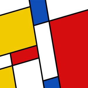 ESTILO PIET MONDRIAN - 04A