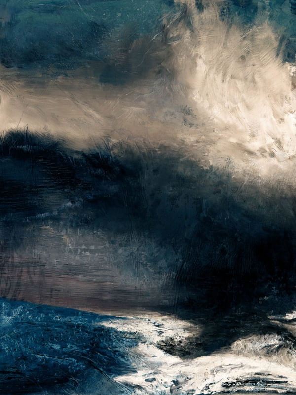 MEET YOU THERE 5, ABSTRATO ELEGANTE DE PRAIA COSTIERO OCEANO PAISAGEM