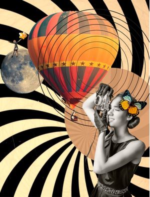 GIRL AND A BALLOON