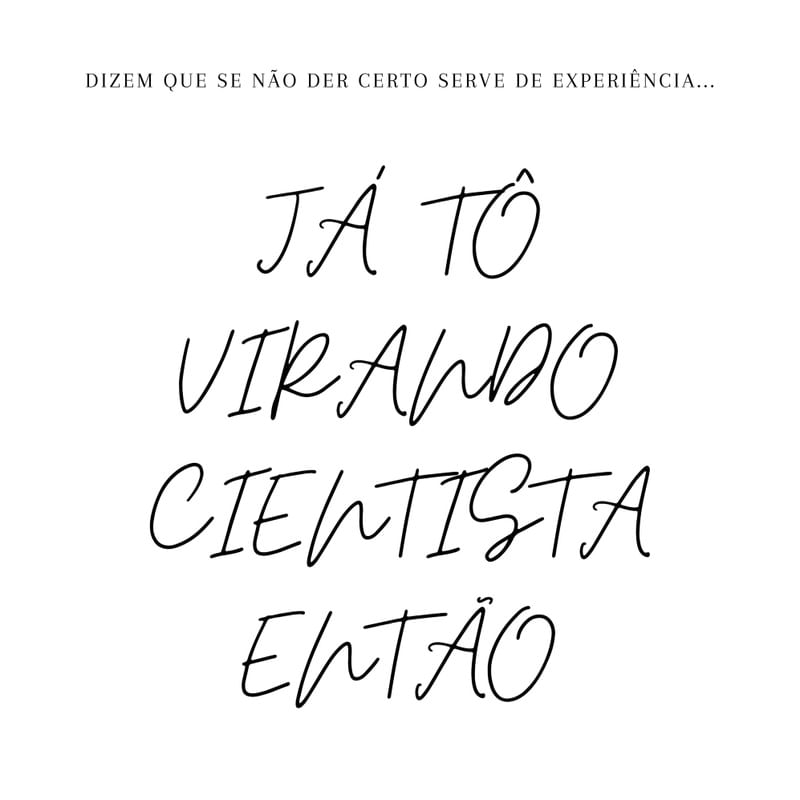 A ARTE DA EXPERIÊNCIA