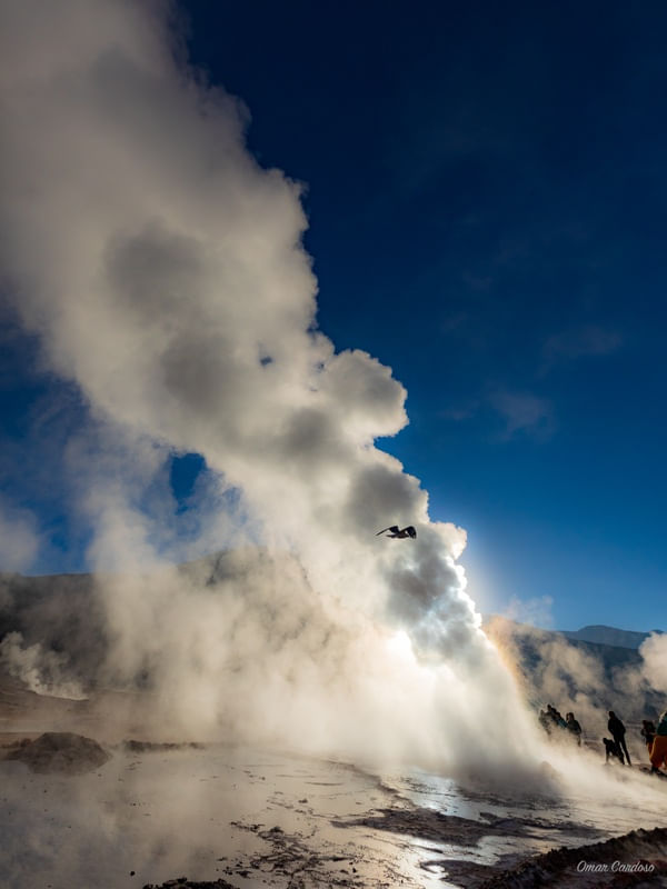 A ENERGIA DA MÃE TERRA GÊISERES EL TATIO ATACAMA CHILE